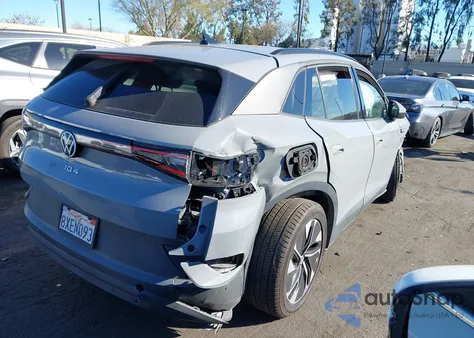 2021 Volkswagen Id.4 Pro из США, поврежденный, VIN WVGRMPE2XMP036804